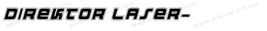 Direktor Laser字体转换